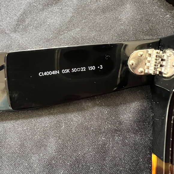 CELINE CAT EYE SUNGLASSES WITH ACETATE FRAMES - Picture 6 of 6